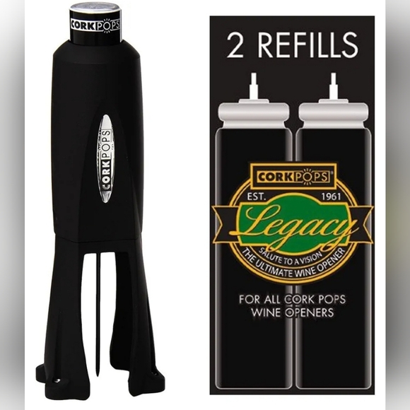 Corkpops wine opener & accessories - Picture 2 of 4